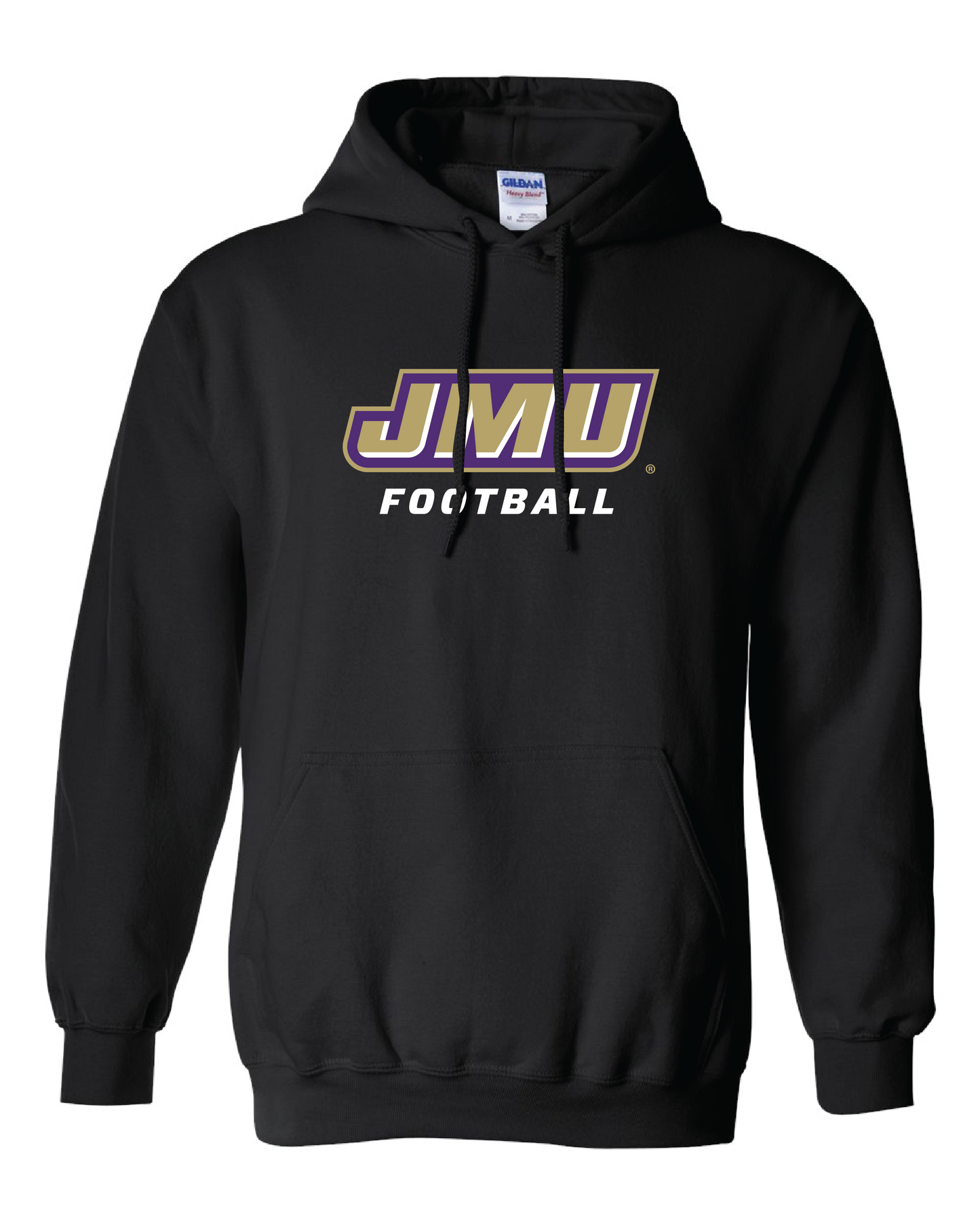 JMU Football Logo Hoodie